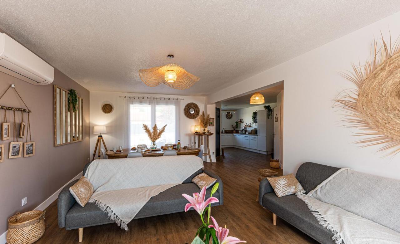 Bon-Encontre Villa Des Oliviers Sublime Villa Avec Piscine Chauffee Et Privee Et Baby Foot מראה חיצוני תמונה