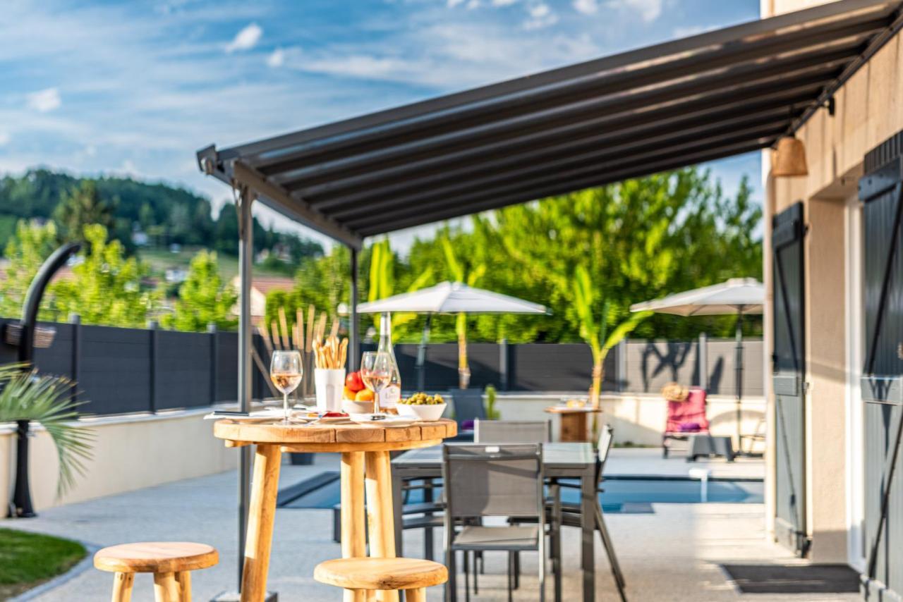 Bon-Encontre Villa Des Oliviers Sublime Villa Avec Piscine Chauffee Et Privee Et Baby Foot מראה חיצוני תמונה